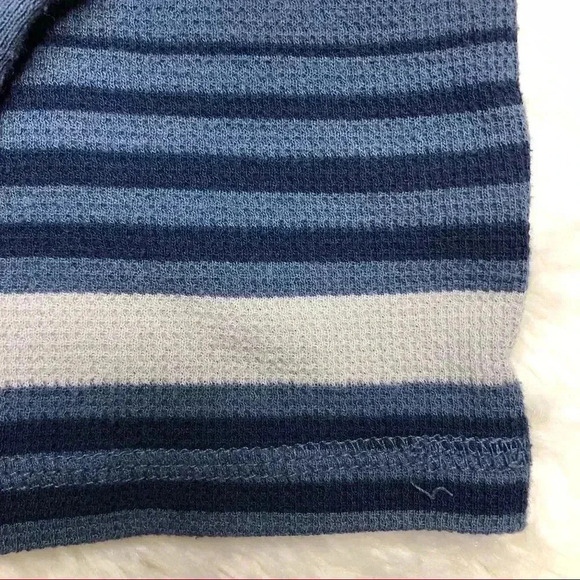 Circo Striped Shirt Long Sleeved Stripes Blue, Grey, & Black Size 4T - Picture 2 of 16